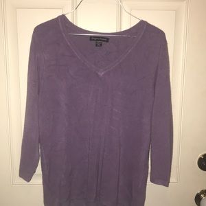 Purple sweater